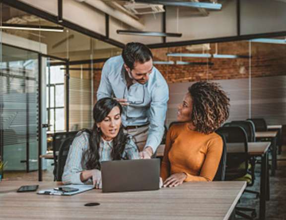 Team training in office