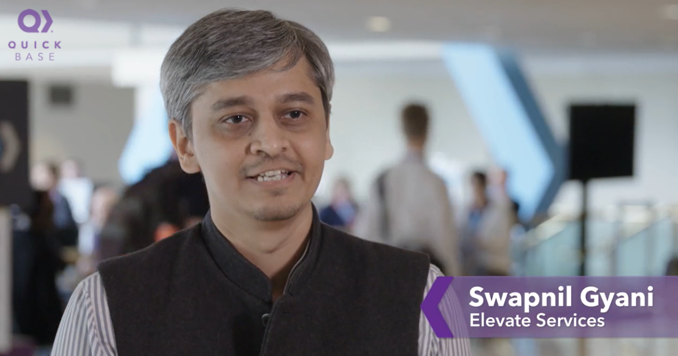 Elevate Services Swapnil Gyani on Quickbase